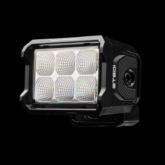 ST-04-G6-001 G6 Black Flood Work Light | Genuine STEDI Product