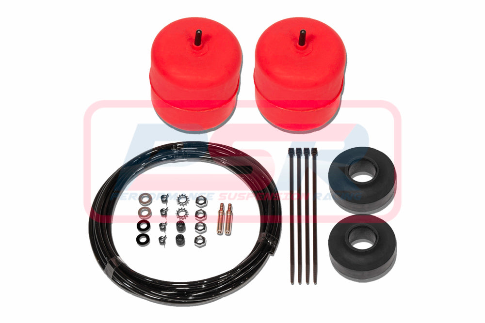 11493 Holden Commodore VR-VZ Sedan / Wagon & Ute (Super Low) (IRS) 1993-2007 Polyair Red Bag Airbag Kit | Genuine Polyair Airbag Kit