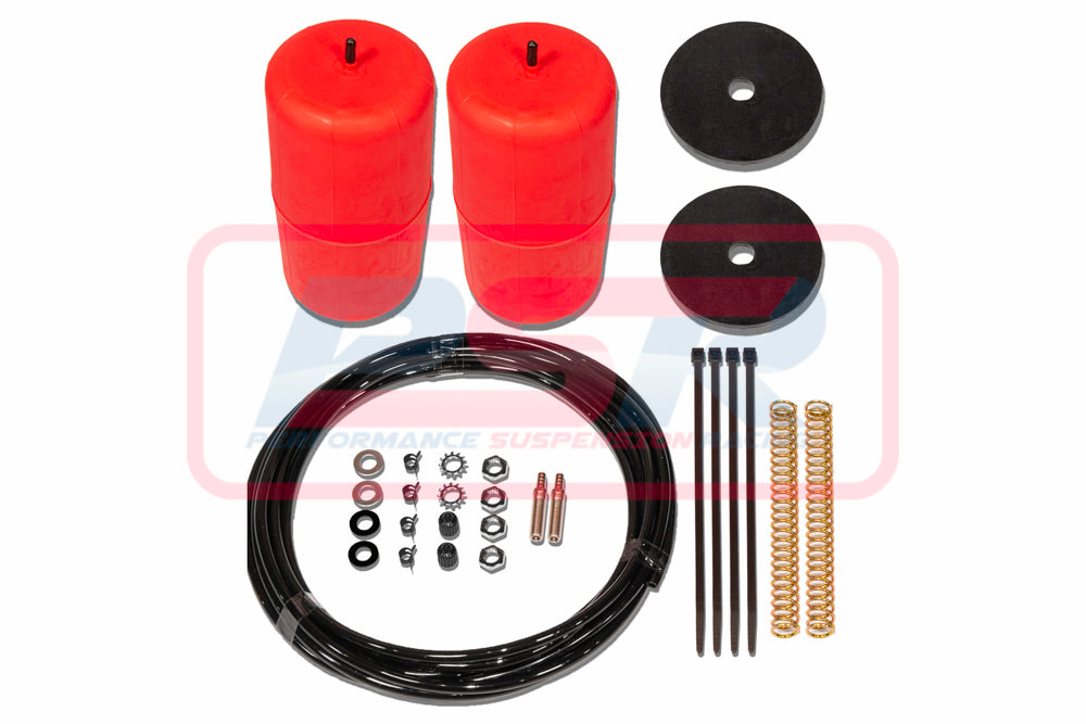 15095_002 Toyota Landcruiser 80-100-200 Series (2" Raised) 1990-On Polyair Red Bag Airbag Kit | Genuine Polyair Airbag Kit