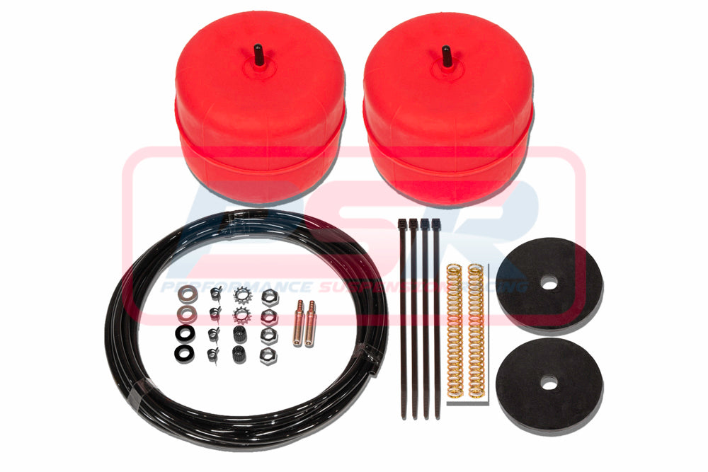 15495 Jeep Cherokee KJ (Coil Spring Rear) 2001-2007 Polyair Red Bag Airbag Kit | Genuine Polyair Airbag Kit