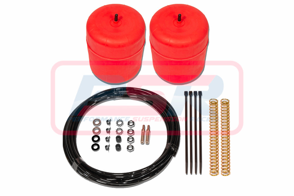 15692 Jeep Wrangler Sport & Renegade TJ (Coil Spring Rear) 1996-2006 Polyair Red Bag Airbag Kit | Genuine Polyair Airbag Kit