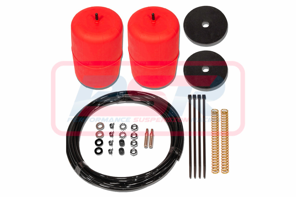 15895C_001 Mitsubishi Challenger PB-PC (Coil Spring Rear) (Raised) 2009-On Polyair Red Bag Airbag Kit | Genuine Polyair Airbag Kit