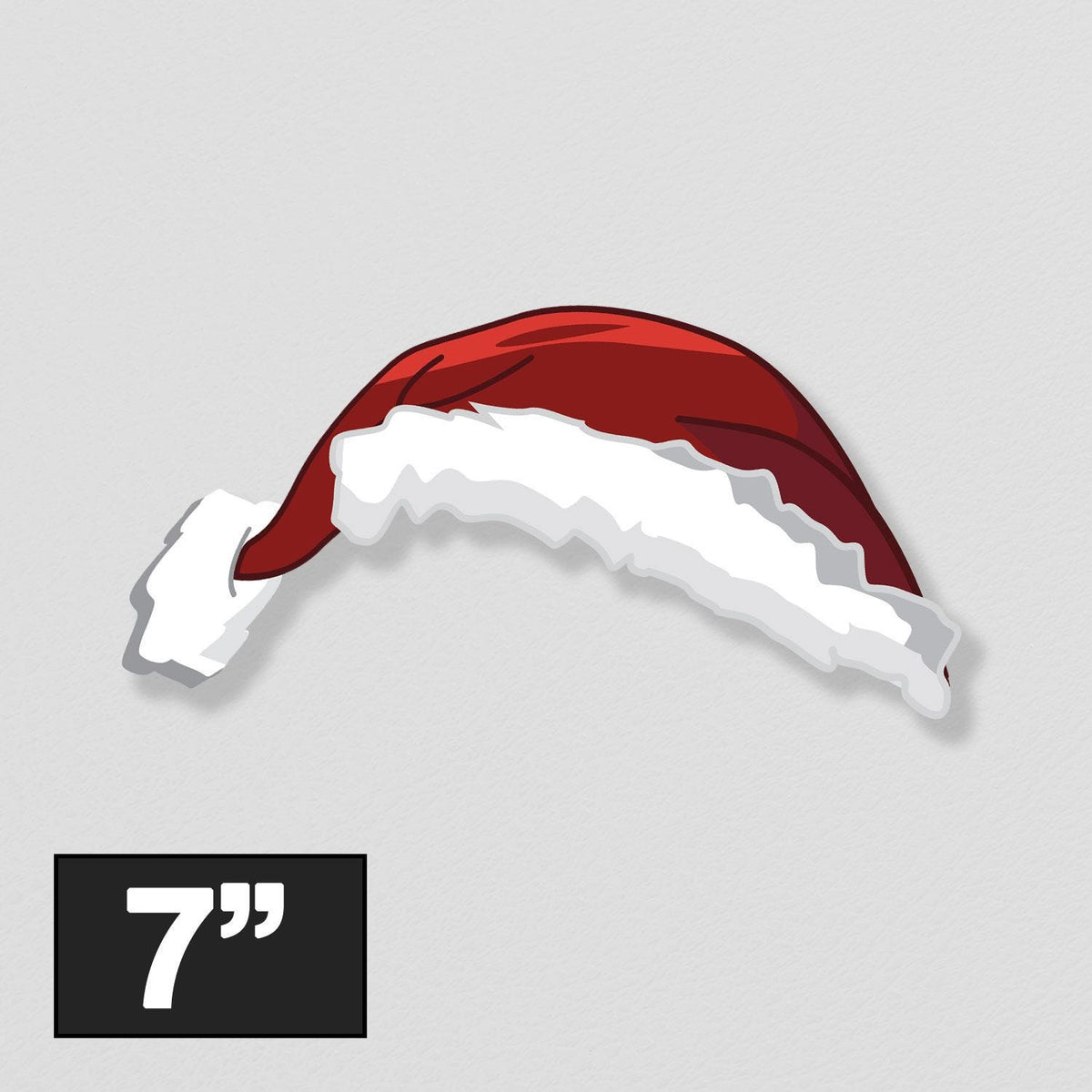 STICKER-SNTA-7 Type-X EVO, Sport 7" & Quad Pro Smiley Santa Sticker | Genuine STEDI Product