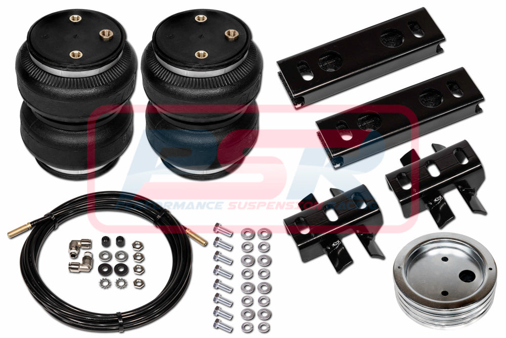 85105R_001 Holden Colorado & Rodeo (RA-RC) 4WD & 2WD V6 (Raised) 2003-2011 Polyair Bellows Airbag Kit | Genuine Polyair Airbag Kit