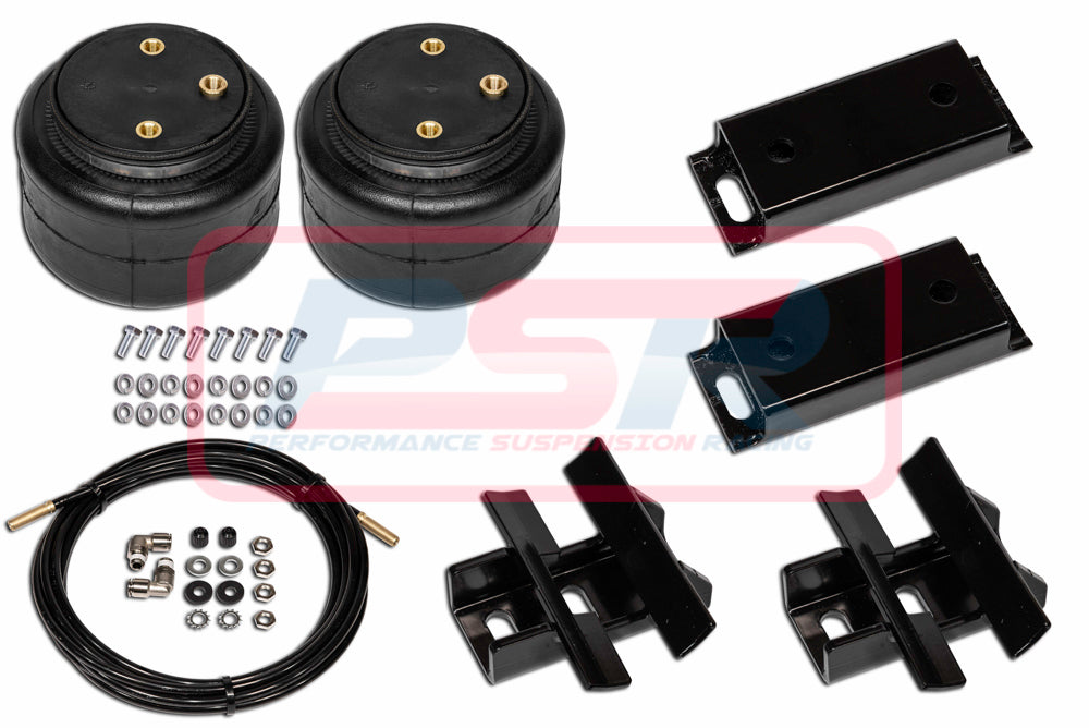 88107 Toyota Hilux 2WD Current (Standard Height) "No Drill" 2005-On Polyair Bellows Airbag Kit | Genuine Polyair Airbag Kit