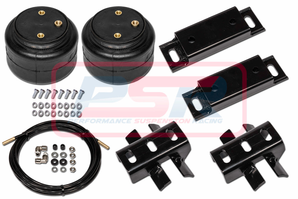 88134 Nissan Navara NP300 (D23) (Leaf Spring Rear) "No Drill" (Standard Height) 2015-On Polyair Bellows Airbag Kit | Genuine Polyair Leaf Spring