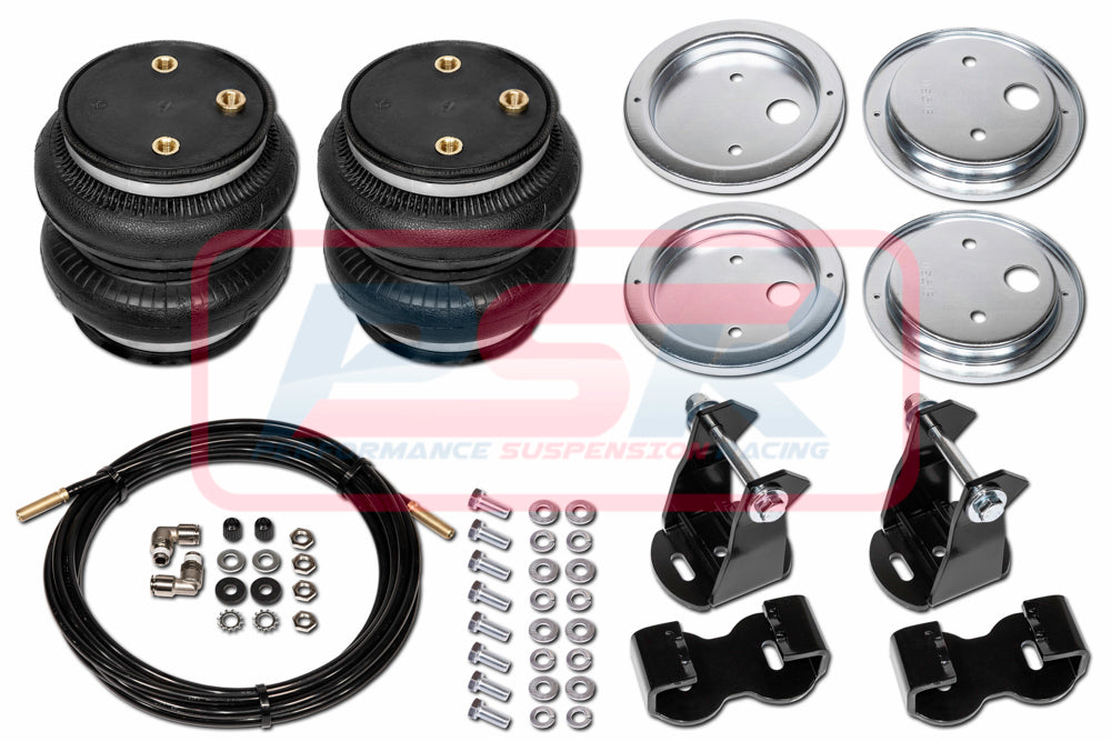 88203 Toyota Hilux N70 4WD "No Drill" (30mm-40mm Raised) 2005-2015 Polyair Bellows Airbag Kit | Genuine Polyair Airbag Kit