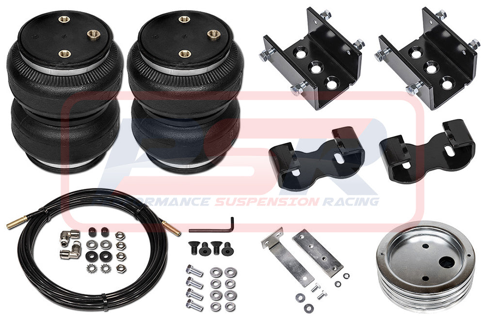 88206-2RLDV LDV T60 4WD (Leaf Spring) (2" Raised) 2017-On Polyair Bellows Airbag Kit | Genuine Polyair Airbag Kit