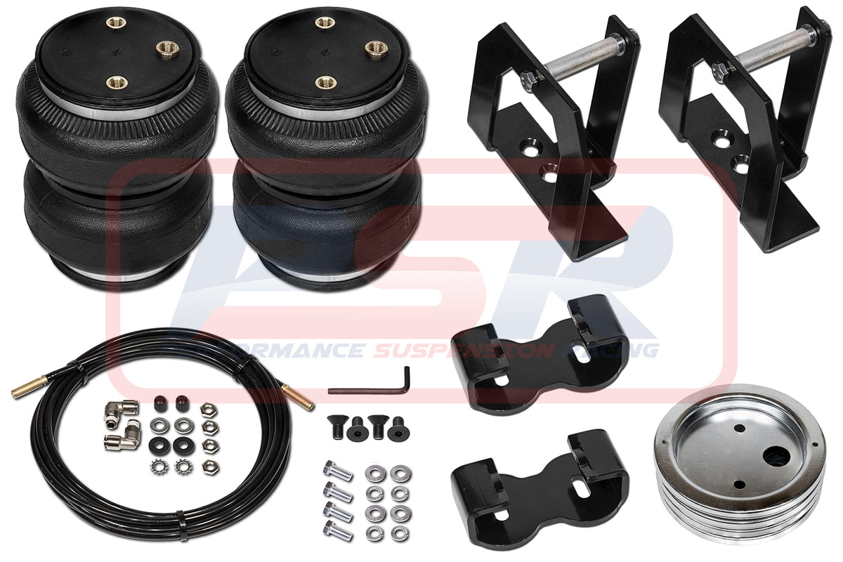 88233-2R Toyota Hilux 4WD (& 2WD Hi-Ride) (2" Raised) 2015-On Polyair Bellows Airbag Kit | Genuine Polyair Airbag Kit