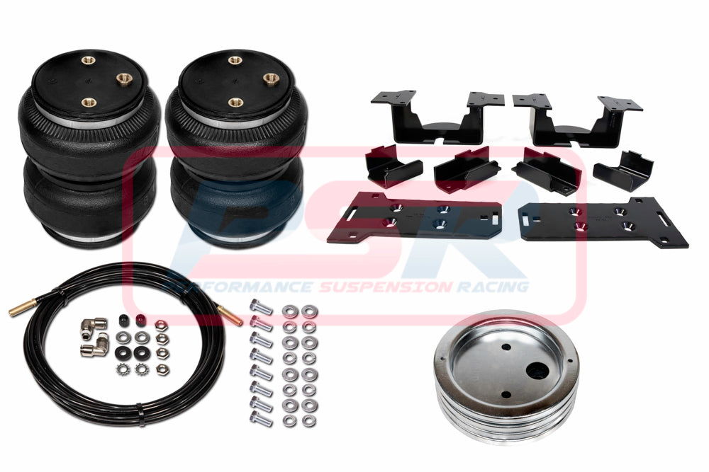 88338ULT Chevrolet Silverado / GMC Sierra 2500HD-3500 2WD & 4WD (Incl. Internal Bump Stop) 2011-On Polyair Bellows Ultimate Airbag Kit | Genuine Polyair Airbag Kit