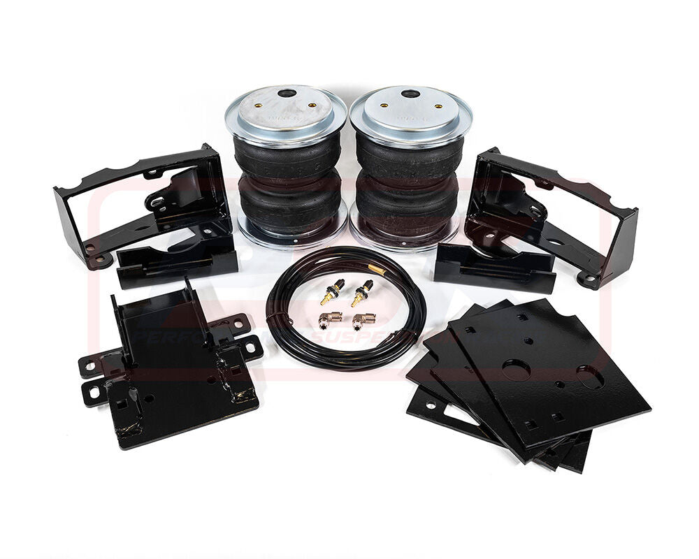 88383ULT Toyota Tundra 3rd Gen (Standard Height) (Incl. Internal Bump Stop) 2022-On Polyair Bellows Ultimate Airbag Kit | Genuine Polyair Airbag Kit