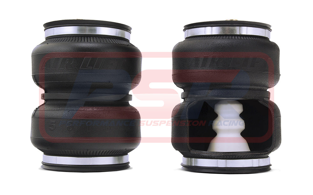 88388ULT_002 Chevrolet Silverado 1500 (2" Raised) (Incl. Internal Bump Stop) 2019-On Polyair Bellows Ultimate Airbag Kit | Genuine Polyair Airbag Kit
