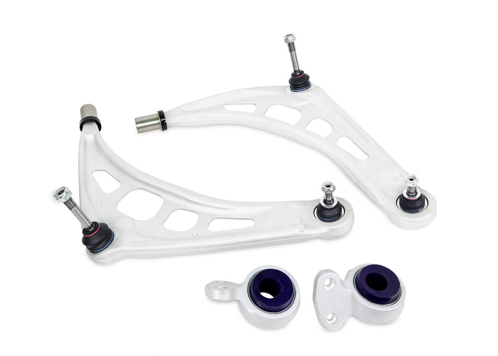 ALOY0046XK SuperPro Front Lower Control Arm Alloy Performance Assembly Kit including Ball Joints to suit BMW E46-Z4 | Genuine SuperPro Suspension Component