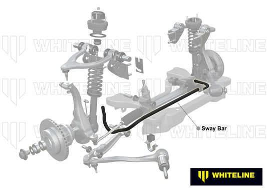 BFF51 Whiteline Front Sway Bar - 30mm Non Adjustable to Suit Ford Territory SX, SY Awd | Genuine Whiteline Sway Bar - photo 2 of 5