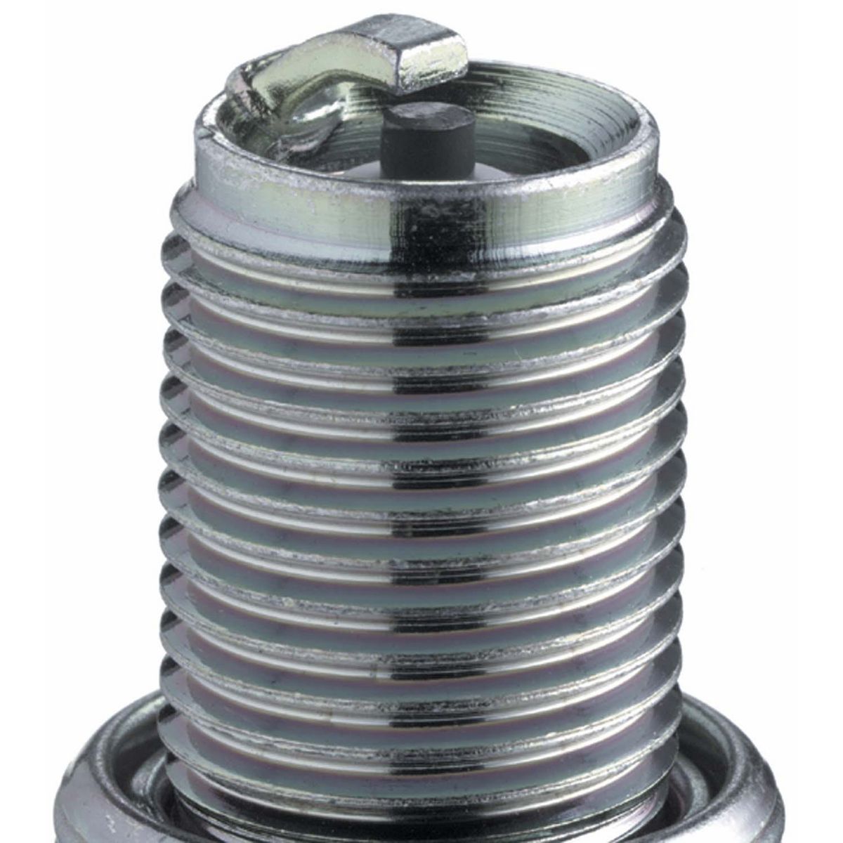 BR9ECM NGK racing spark plug firing end