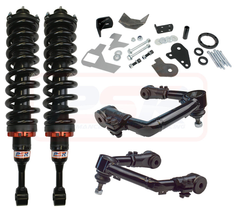 EVERKIT-008 Ford Everest UA MK1 PSR TTG 2-3-4" Front Lift Kit LONG TRAVEL | Genuine PSR TTG Shock Absorber