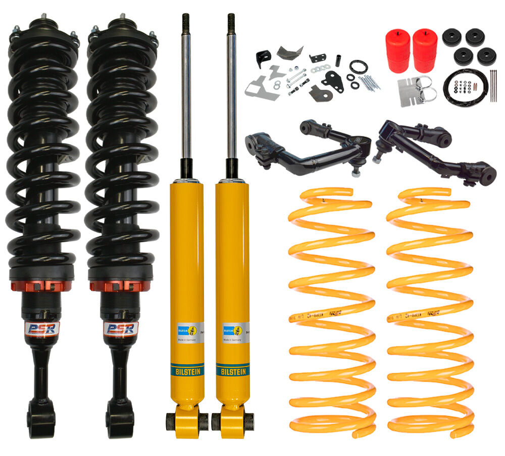 EVERKIT-027 Ford Everest UA MK1 PSR TTG / Bilstein 3-4-5" Touring Lift Kit with Upper Control Arms & Diff Drop | Genuine PSR TTG Shock Absorber