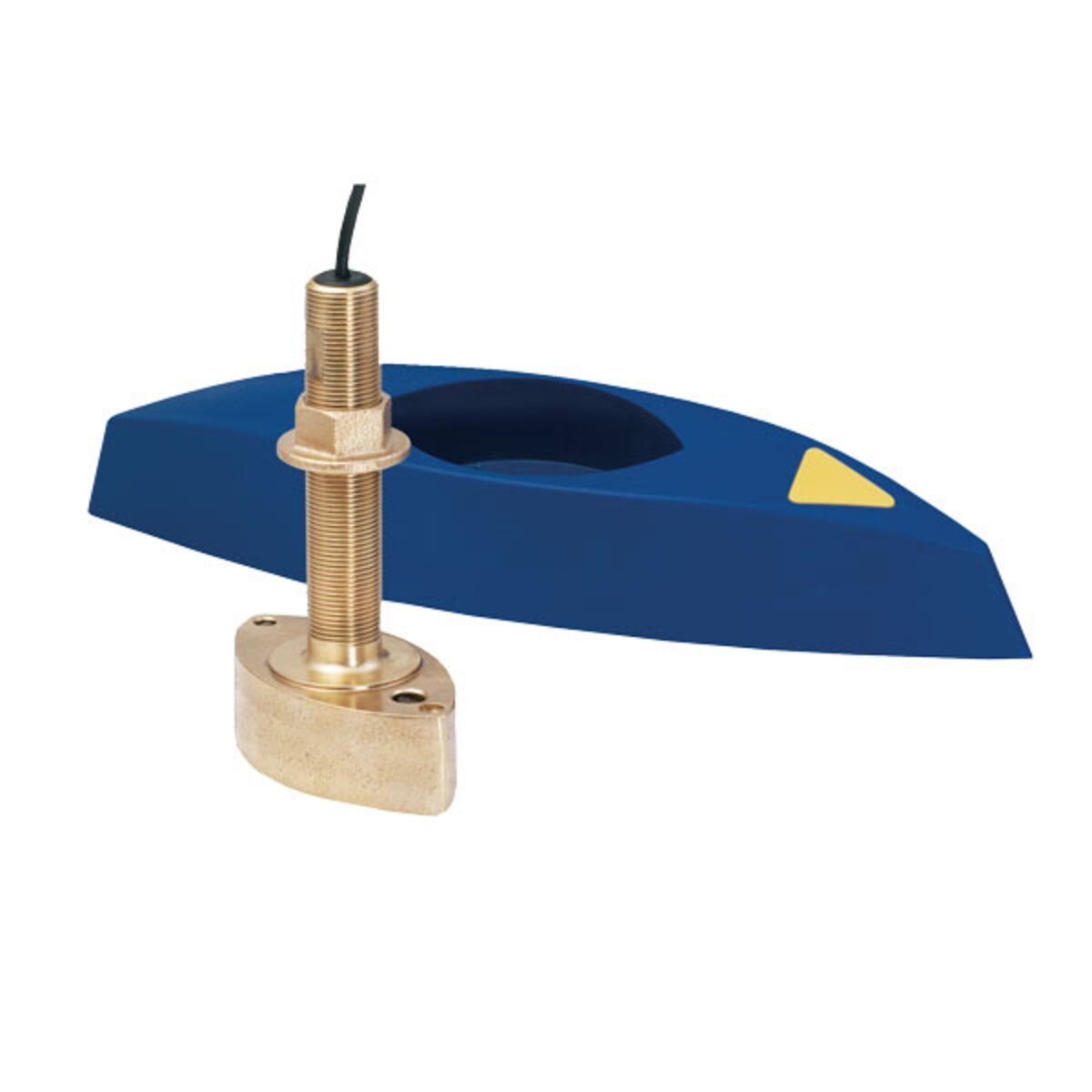 E26019-PZ Raymarine B45 Depth Through Hull Transducer Stem - includes Fairing Block