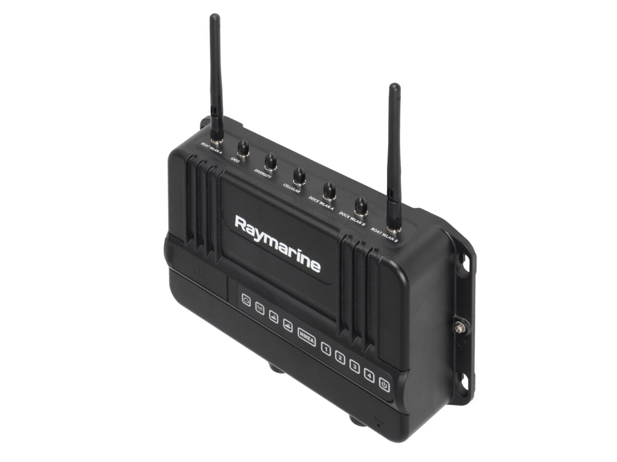 E70640 Raymarine YachtSense Link Marine Cloud Router w/ 4X GB RayNet, Wi-FI, 3G/4G, GNSS, Premium External Antenna w/ 5M cable and Input/Out Cable Set