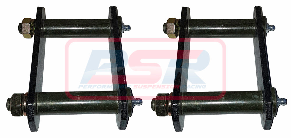 GSKNSN-021-PR PSR Nissan Navara NP300 Greasable Shackle - Pair | Genuine PSR Leaf Spring Hardware