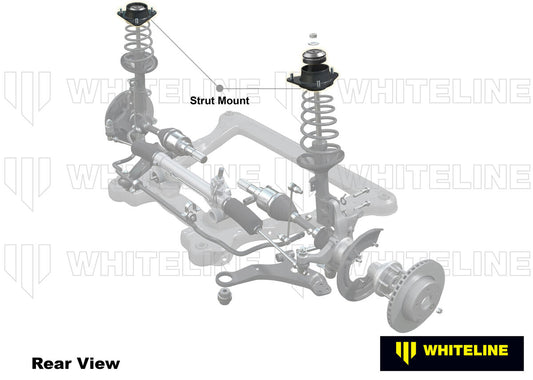KCA409 Whiteline Caster/Camber Offset Front Strut Mount - Kit to Suit Subaru Impreza, Levorg and XV | Genuine Whiteline Suspension Component - photo 2 of 4