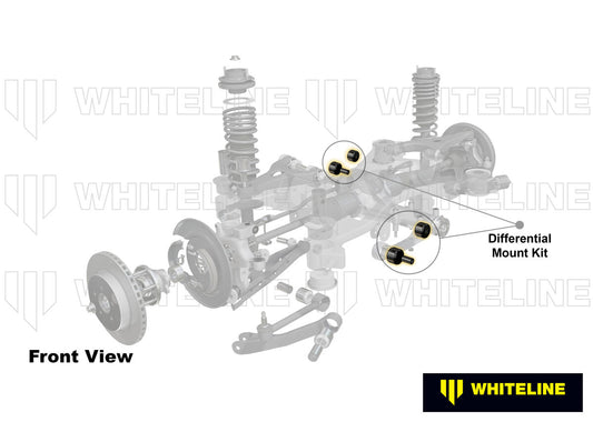 KDT982 Whiteline Rear Differential Mount - Bushing Kit to Suit BMW 3 Series, X3 and Z4 | Genuine Whiteline Suspension Component - photo 2 of 5