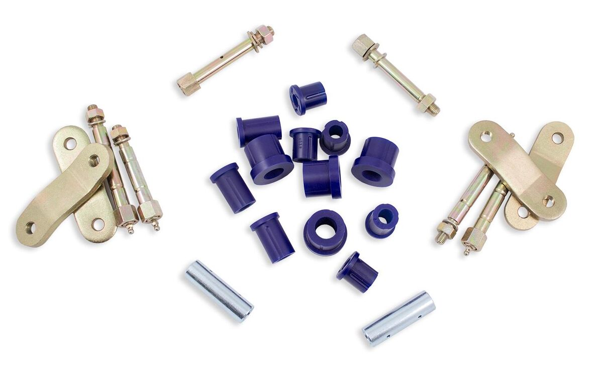 KIT218SK SuperPro Greasable Shackle and Bushing Kit | Genuine SuperPro Suspension Component