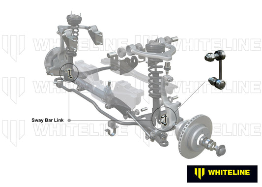 KLC105 Whiteline Front Sway Bar Link to Suit Land Rover Range Rover Evoque L538 | Genuine Whiteline Suspension Component - photo 2 of 4