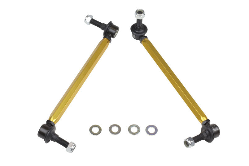 KLC169 Whiteline Front Adjustable Sway Bar Link to Suit Hyundai I30, Veloster, Kia Cerato and Ford Mustang | Genuine Whiteline Suspension Component