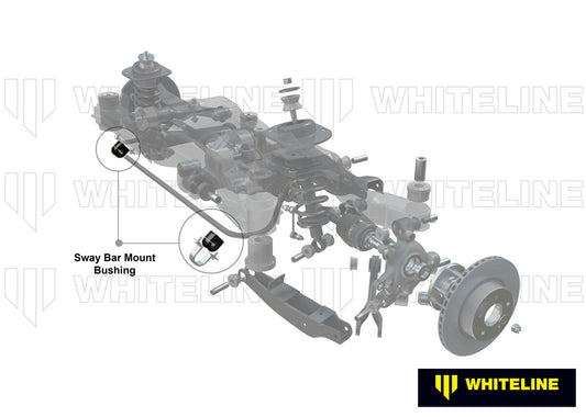 KSK002-22 Whiteline Rear Sway Bar Mount - Bushing Kit 22mm to Suit Whiteline Sway Bars | Genuine Whiteline Suspension Component - photo 2 of 5