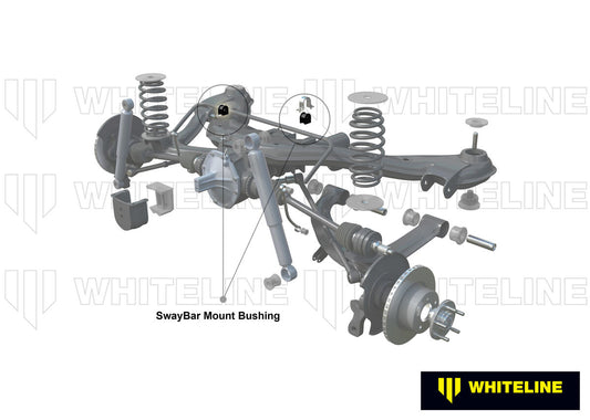 KSK012-16 Whiteline Rear Sway Bar Mount - Bushing Kit 16mm to Suit Whiteline Sway Bars | Genuine Whiteline Suspension Component - photo 2 of 5
