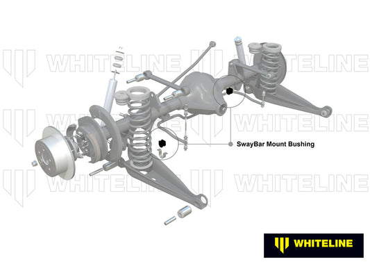 KSK013-22 Whiteline Rear Sway Bar Mount - Bushing Kit 22mm to Suit Whiteline Sway Bars | Genuine Whiteline Suspension Component - photo 2 of 5