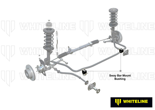 KSK028-20 Whiteline Front Sway Bar Mount - Bushing Kit 20mm to Suit Whiteline Sway Bars | Genuine Whiteline Suspension Component - photo 2 of 5