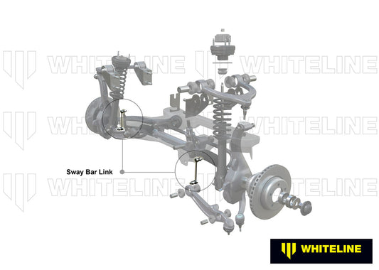 KSK092 Whiteline Front Sway Bar Link to Suit Whiteline Sway Bar BFF54Z | Genuine Whiteline Suspension Component - photo 2 of 4