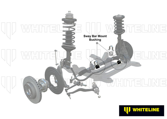 KSK104-27 Whiteline Front Sway Bar Mount - Bushing Kit 27mm to Suit Whiteline Sway Bars | Genuine Whiteline Suspension Component - photo 2 of 5