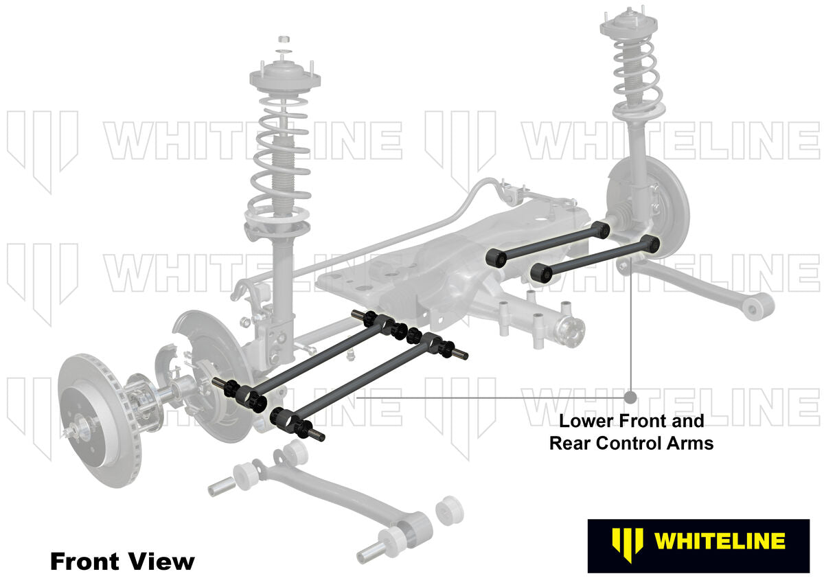 KTA108 Whiteline Adjustable Rear Lateral Control Arm Kit to Suit Subaru Forester, Impreza, Liberty and Outback | Genuine Whiteline Suspension Component - photo 2 of 4
