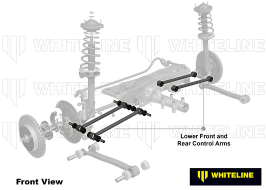 KTA109 Whiteline Adjustable Rear Lateral Control Arm Kit to Suit Subaru Forester SF and Impreza GD incl WRX/STi | Genuine Whiteline Suspension Component - photo 2 of 4