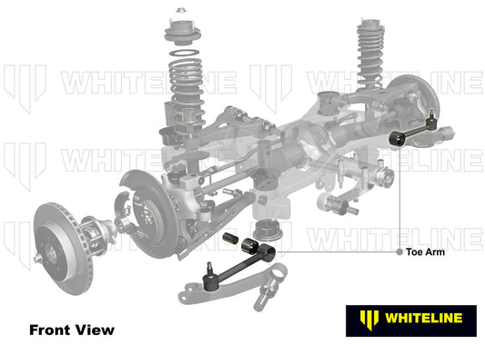 KTA147B Whiteline Adjustable Rear Toe Arms to Suit Subaru BRZ, Forester, Impreza, Levorg, Liberty and Toyota 86 | Genuine Whiteline Suspension Component - photo 2 of 4