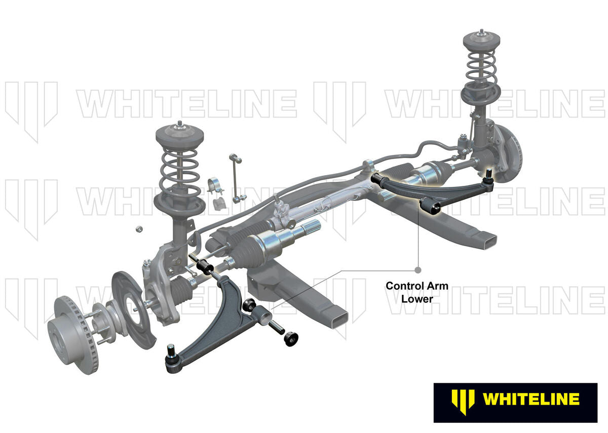 KTA290 Whiteline Front Lower Control Arm - Arm to Suit Subaru Impreza GD WRX STi | Genuine Whiteline Suspension Component - photo 2 of 4