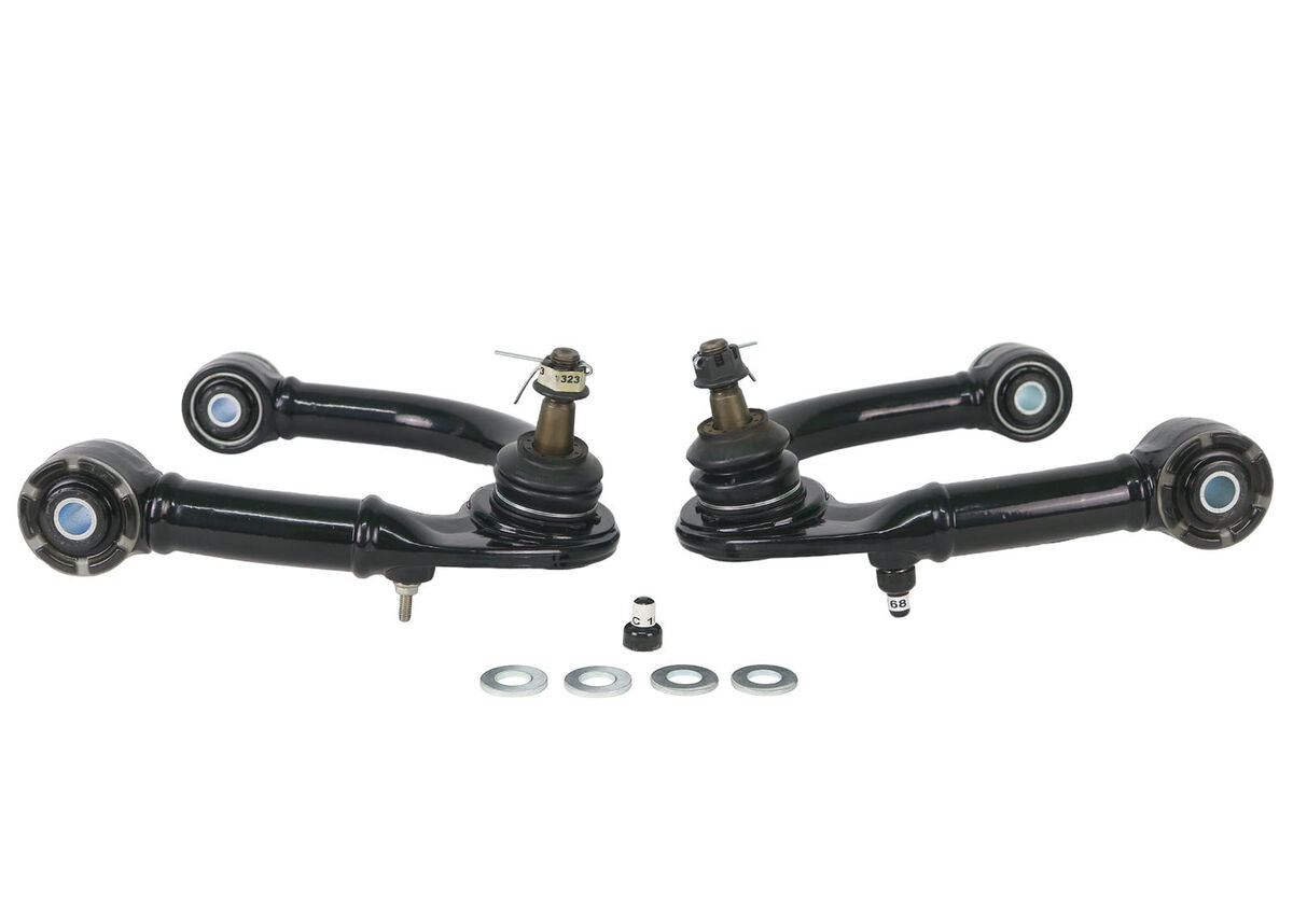 KTA311 Whiteline Front Upper Control Arms Fixed Offset to Suit Great Wall Ute Cannon and Tank 300 excl Hybrid and Alfa models | Genuine Whiteline Suspension Component