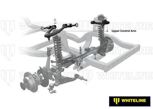KTA343 Whiteline Adjustable Front Upper Control Arms to Suit Toyota FJ Cruiser, Prado 120 150 Series and 4Runner | Genuine Whiteline Suspension Component - photo 2 of 5