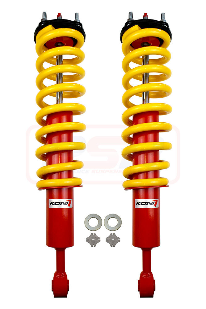 LANKIT-105 PSR Toyota Landcruiser 200 Series Koni Raid 2" Front Assembled Struts | Genuine PSR Lift Kit