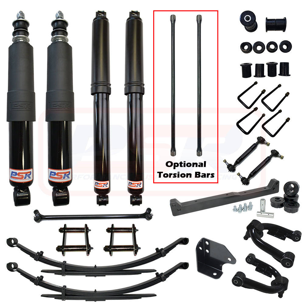 NAVKIT-059 Nissan Navara D22 PSR TTG 3" Lift Kit (2" Rear) DELUXE | Genuine PSR TTG Lift Kit