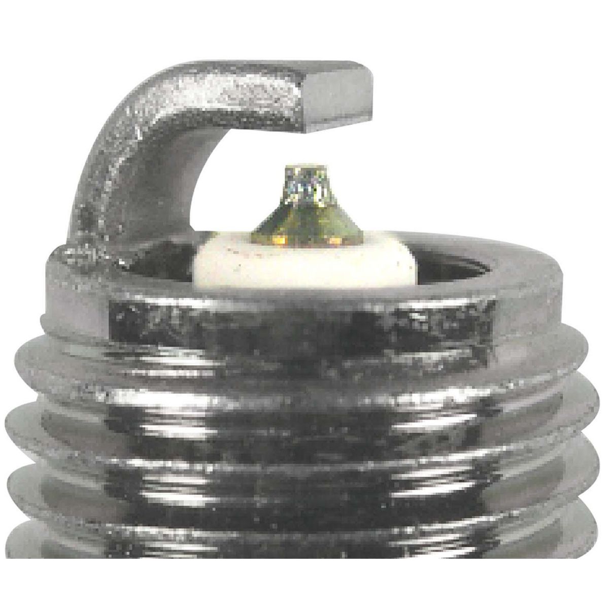 PKR7A NGK platinum spark plug firing end
