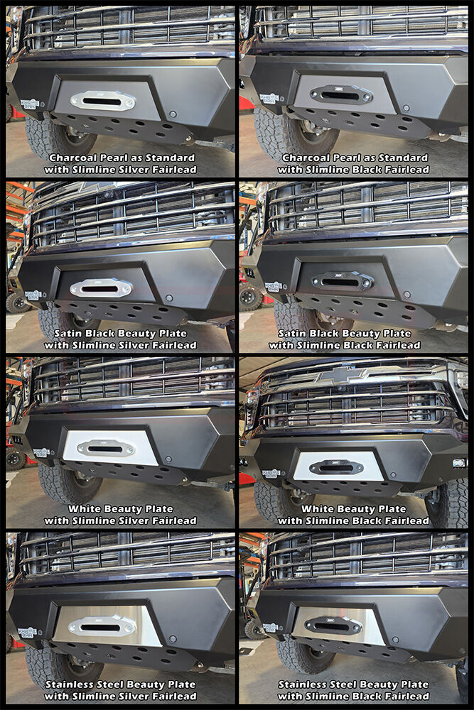 PSRCHEV-030-KIT PSR Khaos Chevrolet Silverado 2024-On 2500-3500 Khaos Hoopless Bumper | Genuine PSR Khaos Bull Bar