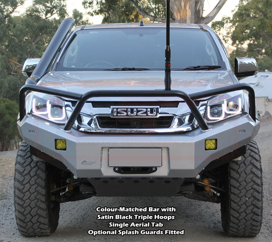 PSRDMAX-024-KIT PSR Ambush Isuzu D-MAX 1 (Strut Front) 2012-2017 Ambush Triple Hoop Bullbar | Genuine PSR Ambush Bull Bar - photo 2 of 6