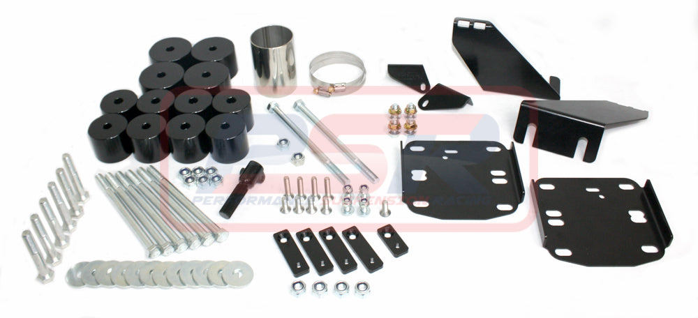 PSRHIL-057 PSR Toyota Hilux N80 16-on 2" Body Lift Kit (Single/Extra Cab with Tray) | Genuine PSR Body Lift Kit