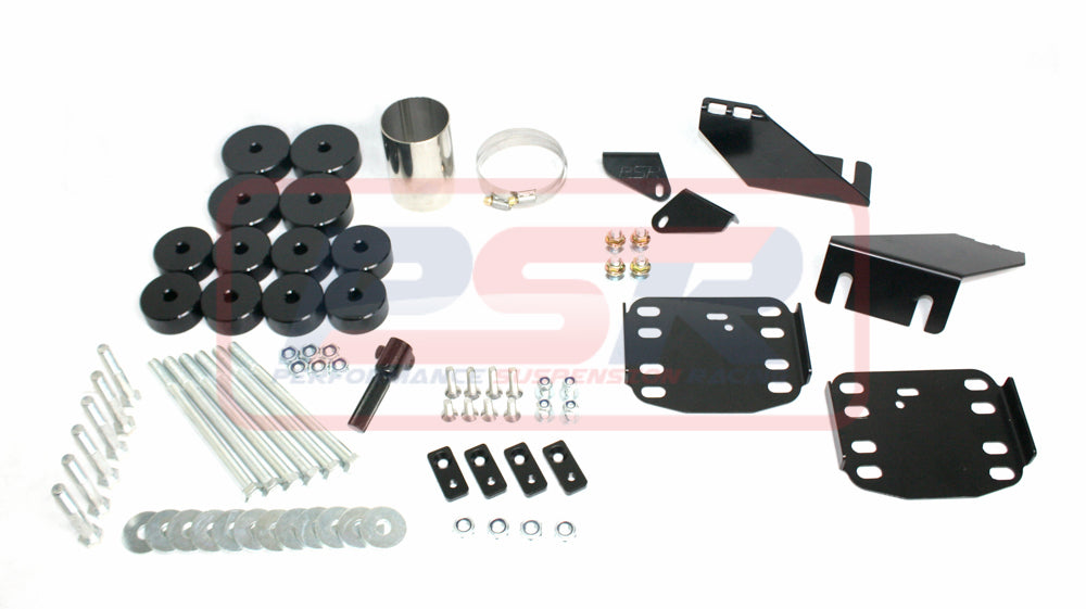 PSRHIL-059 PSR Toyota Hilux N80 16-on 1" Body Lift Kit (Dual Cab with Tray) | Genuine PSR Body Lift Kit
