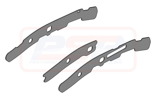 PSRHIL-083 PSR Toyota Hilux N70 05-15 Weld On Chassis Brace Kit (3 Plates)(Dual Cab) | Genuine PSR Chassis Brace