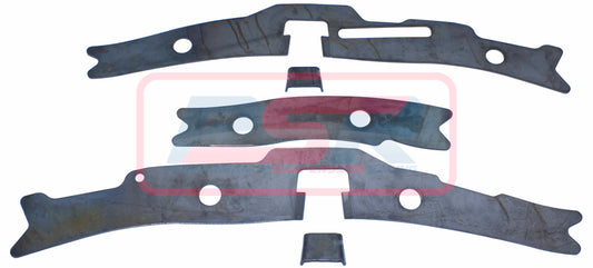 PSRHIL-085 PSR Toyota Hilux N80 16-on Weld On Chassis Brace Kit (5 Plates)(Dual Cab) | Genuine PSR Chassis Brace